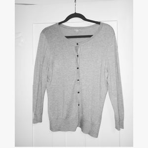 Grey Halogen Cardigan 3/4 Sleeves